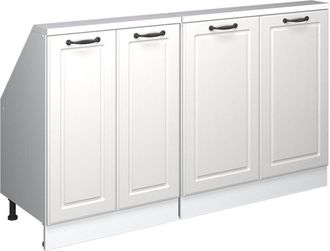 Vicco Armario Para Tejado Inclinado Rion, Casa De Campo Blanca/blanca, Lote De 2, Vicco