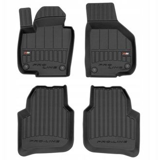 OEM Alfombras De Goma Skoda Superb 2 Ii 2008-15 Bandejas