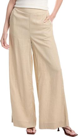 Vince Camuto Wide Leg Linen-Blend Pant