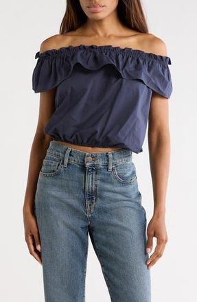 Ramy Brook Malaya Top in Navy at Nordstrom Rack, Size X-Small