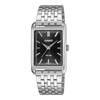 Casio Casio Collectie Heren Zilveren Horloge MTP-B215D-1AVER