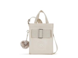 Kipling Jyri Cross Body Womens Handbags Beige Pearl, Nylon/Polyester