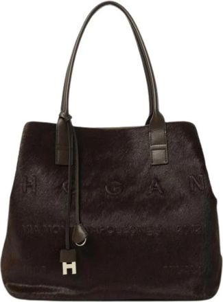 Hogan Tote Bags - Dames - Shoppers - Bruin - ONE Size - Tassen