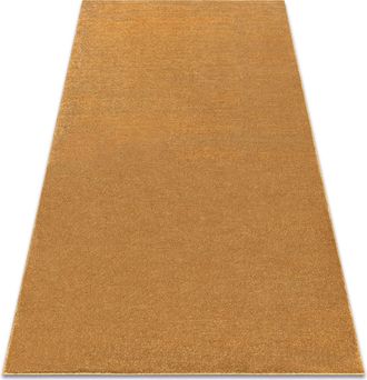 RugsX Rugsx - Alfombra Softy Llanura Color S&oacute;lido Oro Yellow 180x270 Cm
