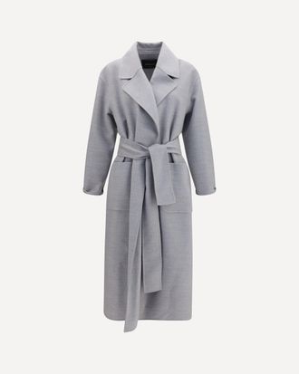 Fabiana Filippi Belted double wool Coat Female 42