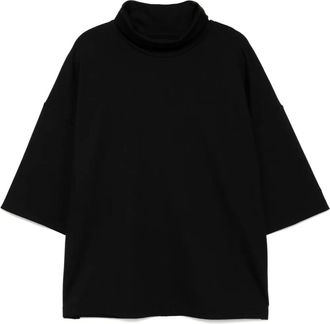 Fear of God T-shirt a collo alto a maniche corte - Nero