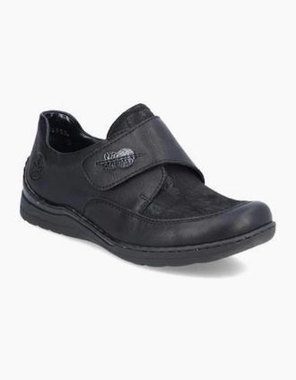 Rieker Womens Rieker Ladies Shoes 48954-00 in Black - Size: 5
