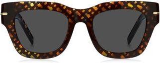 BOSS 51mm Square Sunglasses in Havana Pattern at Nordstrom Rack