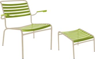 Schaffner Lättli-Lounger + Hocker Säntis