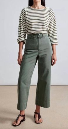 Apiece Apart Chino Merida Pant In Thyme