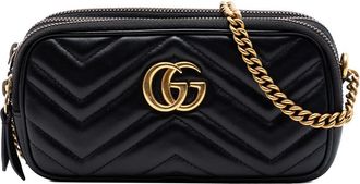 Gucci Pre-owned Gucci Mini GG Marmont Matelasse Leather Triple Zip Crossbody Ladies WMKIOCFXRKVTGH5J