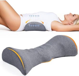 OEM Almohada De Espuma Viscoel&aacute;stica Para El Alivio Del Dolor Lumbar, Coj&iacute;n De Apoyo Para La Espalda Para La Cama, Soporte Para La Cintura, Coj&iacute;n De Apoyo