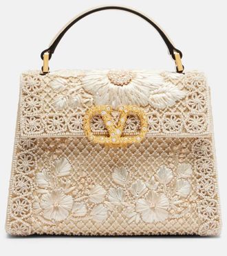 Valentino Garavani VSling Mini embellished top-handle bag