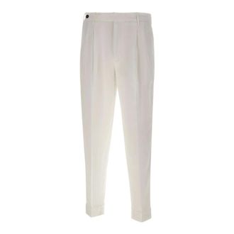 Pantaloni Torino Slim-fit Trousers, male, White, Size: 2XL Slim-fit Trousers