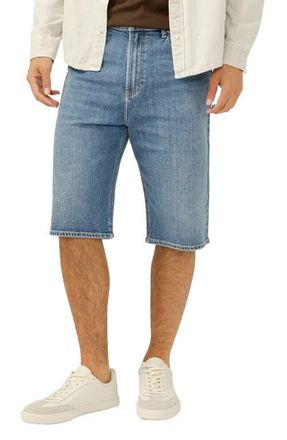 Silver Jeans Co Big Guy Denim Shorts in Hermosa at Nordstrom, Size 31