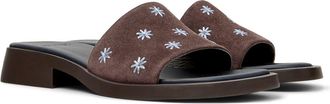 Camper Dana Slide Sandal in Dark Brown at Nordstrom, Size 39