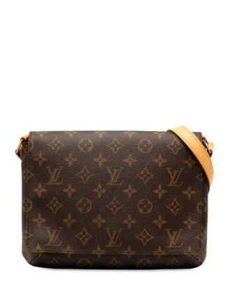 Louis Vuitton 2002 Monogram Musette Tango Short Strap shoulder bag - women - Fabric/Leather - One Size - Brown
