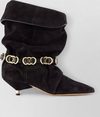 Isabel Marant calf leather ankle boots