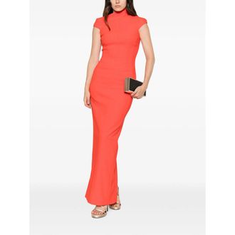 Solace London Scarl Evening Dress - Red