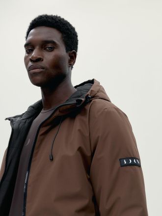Born Jacket Volga Caf&eacute;/Black