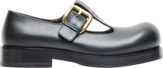 Bottega Veneta Helium Mary-Jane Schoenen - Dames - Platte Schoenen - Zwart - 40 EU - Leer - Schoenen