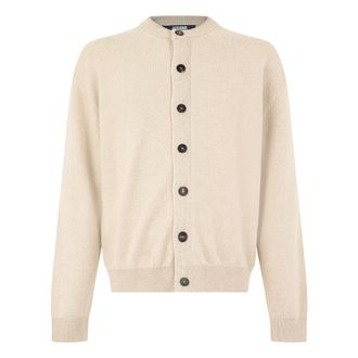 Jacquemus Le Cardigan Moulin - Knitwear - Hombre - Beige - L