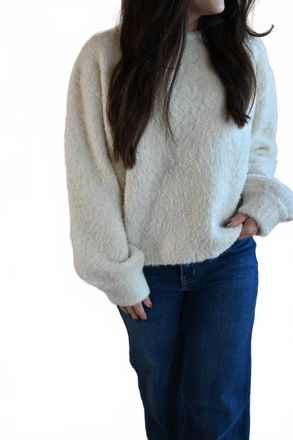 FRNCH Womens Beaumont Avenue Sweater In Sand
