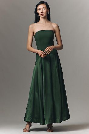 Hutch Petite Strapless Maxi Dress