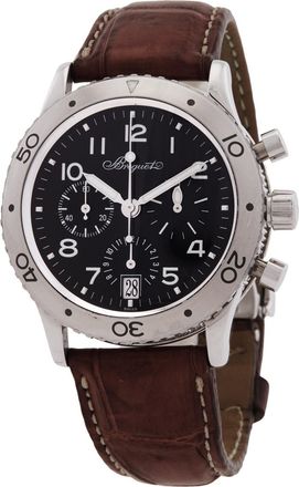Breguet Pre-owned Breguet Type XX Transatlantique Chronograph Mens Watch 3820STH29W6
