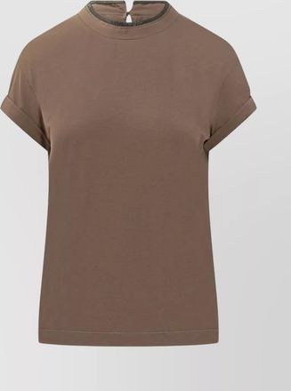 Brunello Cucinelli stretch cotton jersey t-shirt