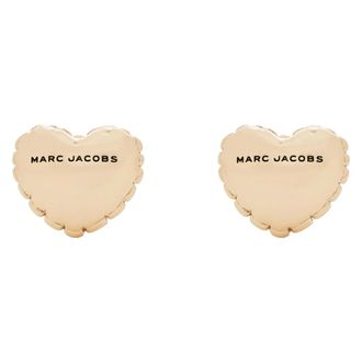 Marc Jacobs Heart Balloon Micro Earrings - Dames - Oorbellen - Geel - ONE Size - Accessoires