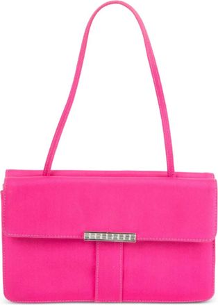 Saint Laurent Borsa a spalla in raso anni 2000 - Rosa