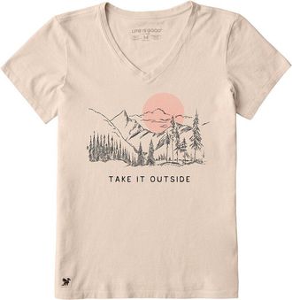 Life is good Crusher Lite T-Shirt