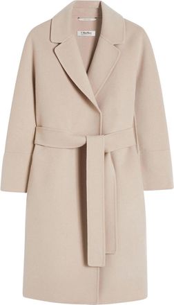 Max Mara S Max Mara Cappotto Arona Pink Powder