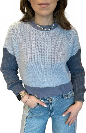RD Style Rumor Pullover Sweater In Spring Blue