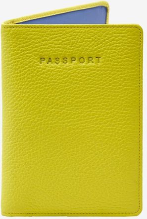 Tusk Ascot Passport Wallet in Lime at Nordstrom