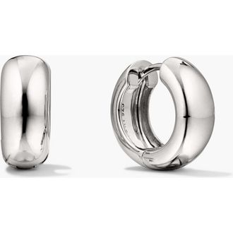 Mejuri Chunky Hoops in Sterling Silver by MEJURI at Nordstrom, Size Medium