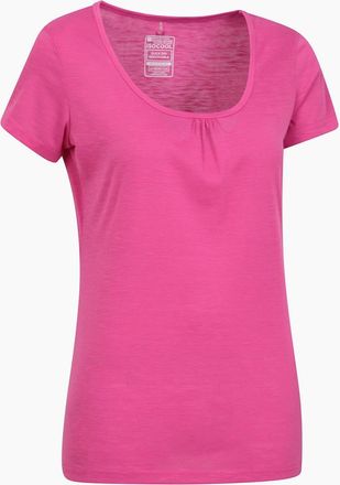 Mountain Warehouse Womens Mountain Warehouse Womens/Ladies Agra Quick Dry T-Shirt - Pink - Size: 12