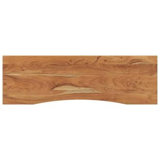 Berkfield Home Desk Top 160x50x2.5 cm Rectangular Solid Wood Acacia in Brown