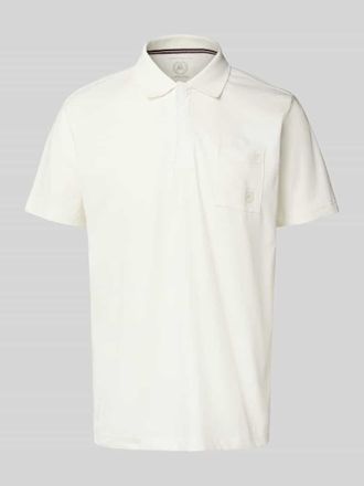 Lerros Regular Fit Poloshirt mit Brusttasche in Offwhite, Größe XXXL
