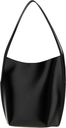 Jil Sander Kante Tote Shoulder Bag - Black