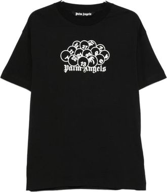 Palm Angels T-Shirts - Heren - T-shirts - Zwart - L - Tops