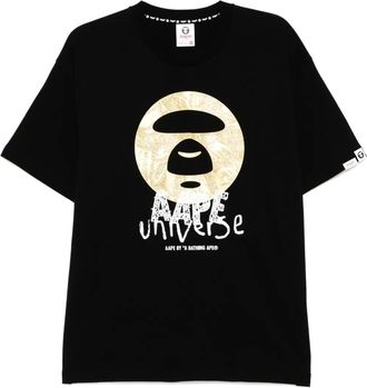 Aape By A Bathing Ape T-shirt con logo - Nero