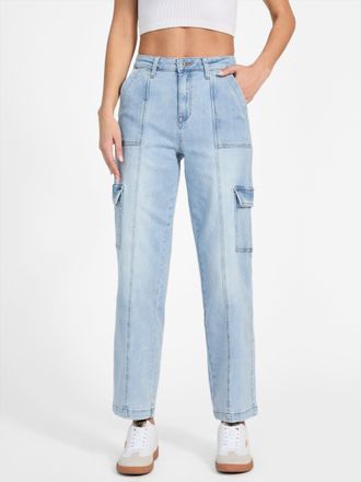 Guess Natalie High-Rise Cargo Jeans