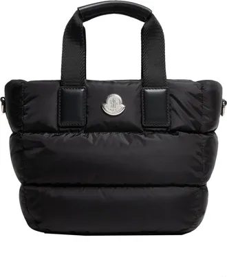 Moncler Moncler Mini Caradoc Tote Bag, Women, Black, Size: One Size