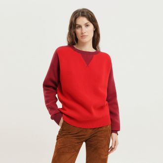 1989 STUDIO Maglione girocollo color block