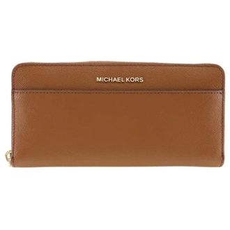 Michael Kors Pre-owned Wallets, female, Brown, Size: ONE SIZE Pre-owned Leather wallets