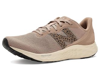 New Balance Fresh Foam Arishi v4 Womens Shoes Flat Taupe/Black Cement/Permafrost : 10.5 B - Medium, Textile/Synthetic