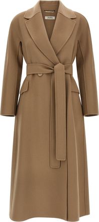 Max Mara Enzo Trench E Impermeabili Beige-Donna