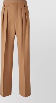 Chlo&eacute; high waist knee length straight trousers